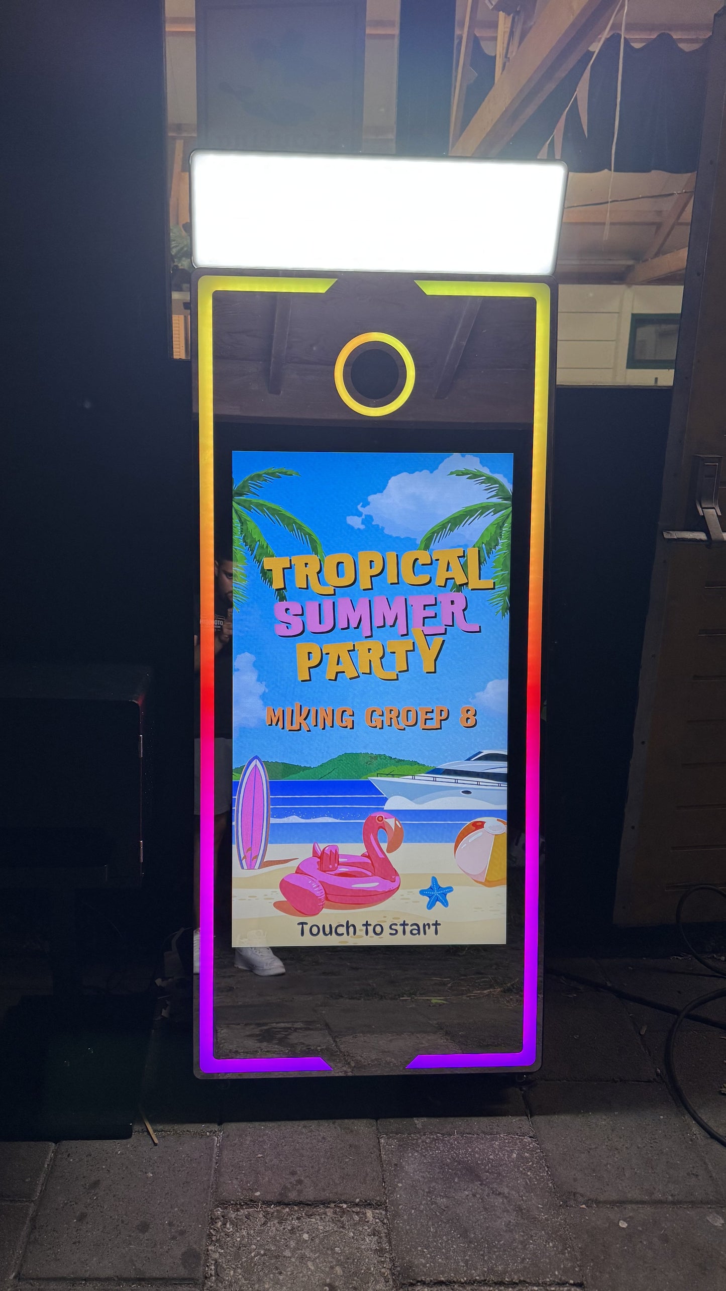 Tropical Summer Party Fotobooth
